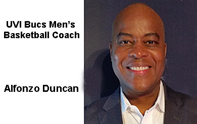 Photo of Alfonso Duncan, New Head Coach of the Men's Basketball Team.